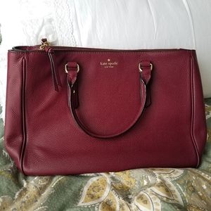 Kate Spade Dual Zipper Bag NWOT